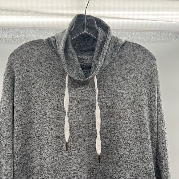 Old Navy Active Cowl Neck Long Sleeve Pullover Heather Gray Size Small - Picture 2 of 9